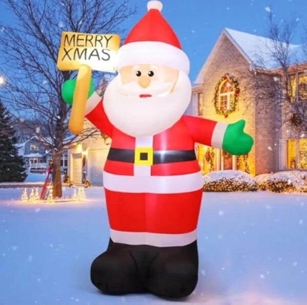 Y5323- INFLABLE NAVIDEÑO SANTA CLAUS. (1PZA) - Imagen 5