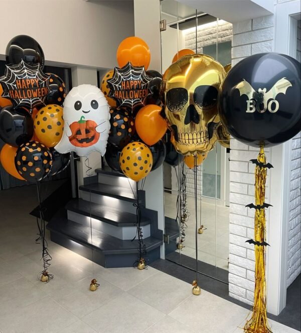 6293 - GLOBOS HALLOWEEN METALICOS. (1 DOCENA) - Imagen 3