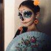 WS397 - SET DE DISFRAZ DE "CATRINA" (1 SET)