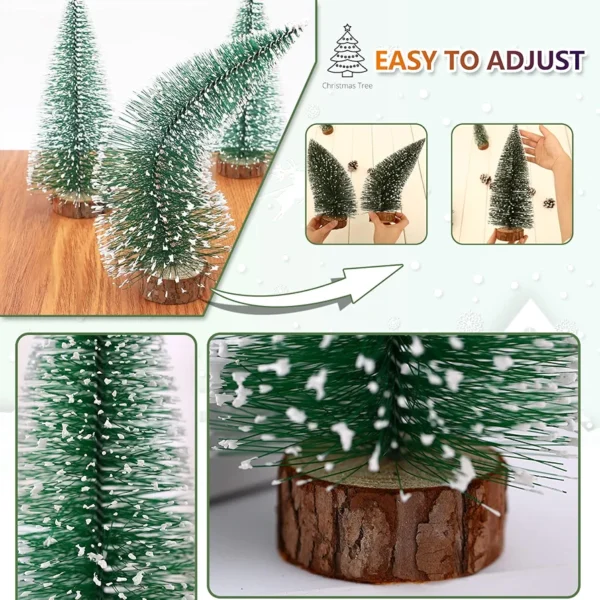 SD323- MINI ARBOL NAVIDEÑO CON LUZ LED. (1 PZA) - Imagen 2