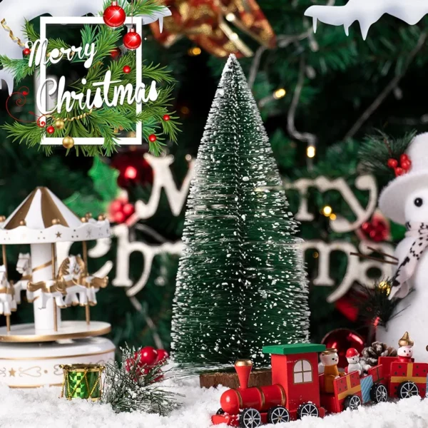 SD323- MINI ARBOL NAVIDEÑO CON LUZ LED. (1 PZA) - Imagen 3