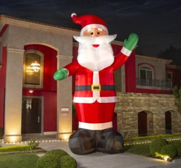 SD352- INFLABLE 3.5 METROS "SANTA CLAUS". (1 PZA)