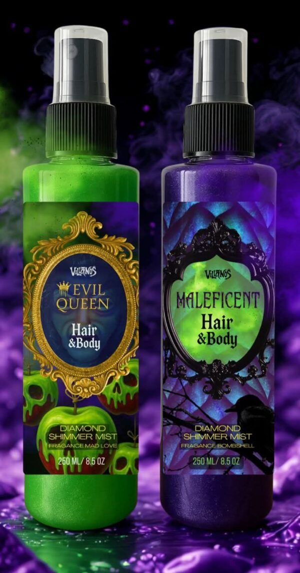666LC- BODYMIST PARA CUERPO Y CABELLO "VILLANAS DISNEY" X "RAPUNZEL". (1 PZA)