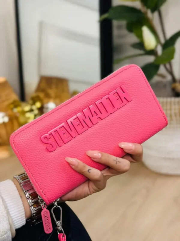 LL2829- CARTERA / MUÑEQUERA "STEVE MADDEN" DOBLE CIERRE. (1 PZA) - Imagen 7