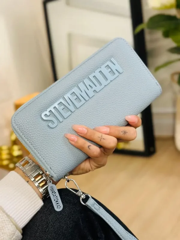 LL2829- CARTERA / MUÑEQUERA "STEVE MADDEN" DOBLE CIERRE. (1 PZA) - Imagen 3