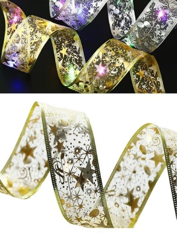 BB163- LISTÓN NAVIDEÑO CON LUZ LED 4 METROS. (1 PZA) - Imagen 4