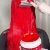 KSRED - MASCARILLA MATIZADORA "KARSEELL" COLOR ROJO (1 PZA)