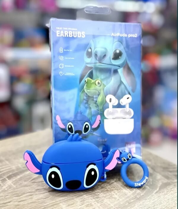90990- AUDIFONOS AIRPODS "STITCH". (1 PZA) - Imagen 5