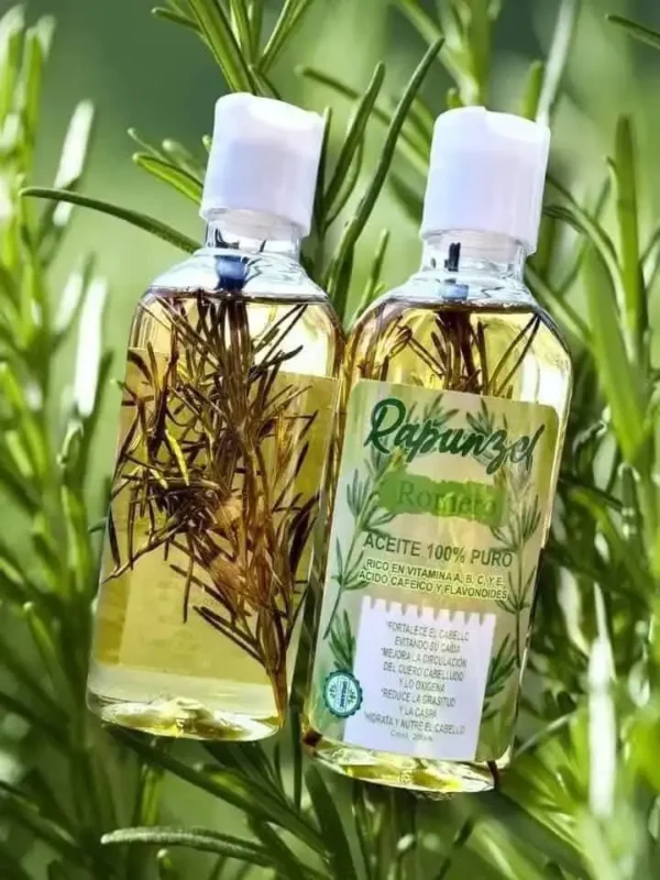 2708- ACEITE ARTESANAL DE ROMERO X "RAPUNZEL". (1 PZA) - Imagen 2