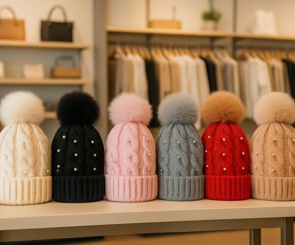 MF- GORRO CON POMPON. (1 PZA) - Imagen 5