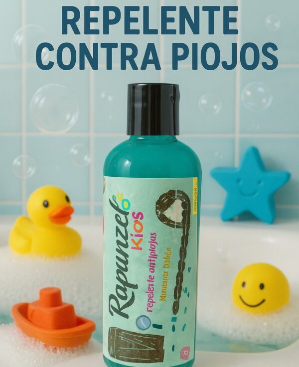 5605- SHAMPOO NIÑO ANTIPIOJOS X "RAPUNZEL KIDS". (1 PZA)