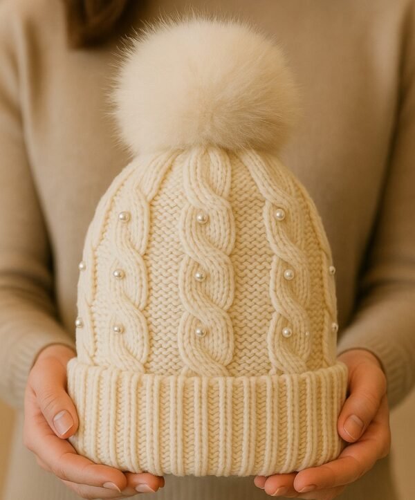 MF- GORRO CON POMPON. (1 PZA) - Imagen 2