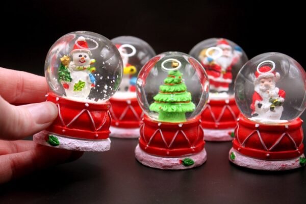 LU2234- ESFERA CON NIEVE Y LUZ. (1 PZA) - Imagen 4