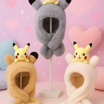 HMTW4- GORRO PIKACHU PREMIUM - (1 PZA)