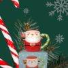 TCB65 - TAZA NAVIDEÑA DE SANTA CLAUS (1 PZA)