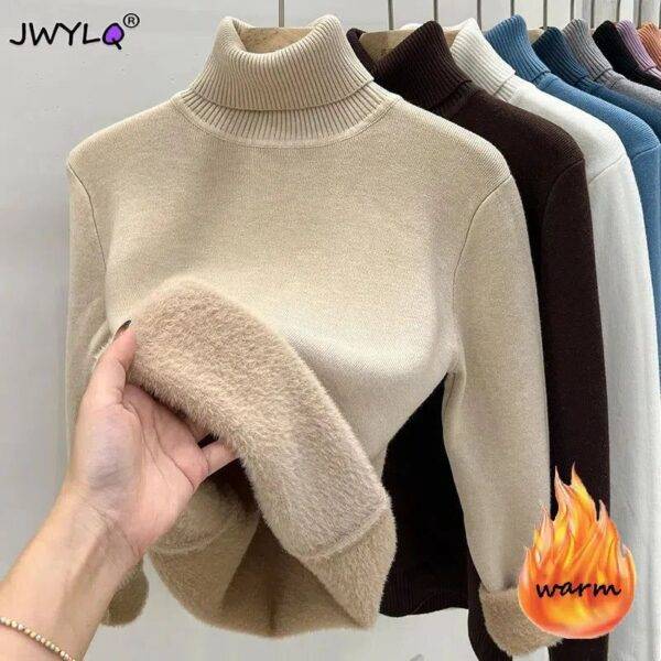 STT- SUÉTER POLAR PARA MUJER CUELLO ALTO. (1 PZA)