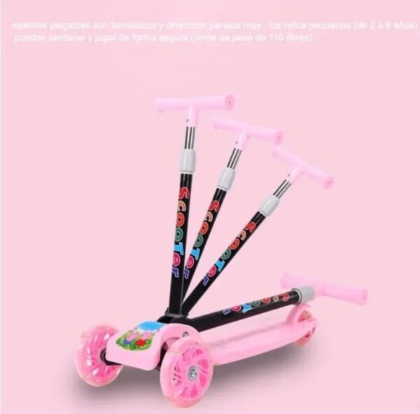 5261A - SCOOTER INFANTIL CON LUZ LED (1 PZA)