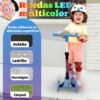 5261A - SCOOTER INFANTIL CON LUZ LED (1 PZA)