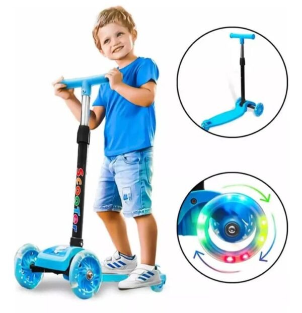 5261A - SCOOTER INFANTIL CON LUZ LED (1 PZA)
