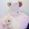 5288 - GORRO CON BUFANDA PARA BEBE x "CAPIBARA" (1 PZA)