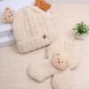 5288 - GORRO CON BUFANDA PARA BEBE x "CAPIBARA" (1 PZA)