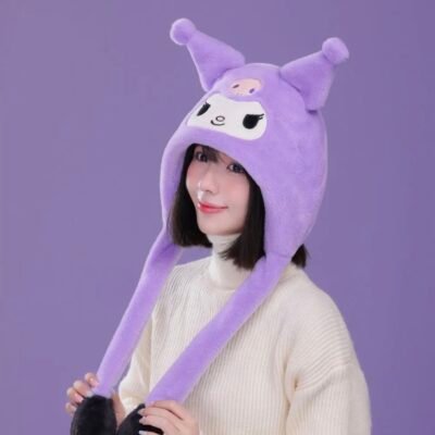 24GOM - GORRO CON OREJAS MÓVILES Y LUZ LED x "PERSONAJES" (1 PZA)