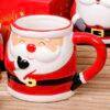 TCB65 - TAZA NAVIDEÑA DE SANTA CLAUS (1 PZA)