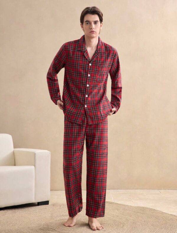 AP113 - PIJAMA NAVIDEÑA PREMIUM PARA HOMBRE (1 PZA)