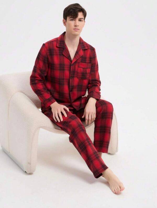 AP113 - PIJAMA NAVIDEÑA PREMIUM PARA HOMBRE (1 PZA)