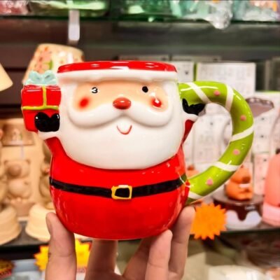 TCB65 - TAZA NAVIDEÑA DE SANTA CLAUS (1 PZA)