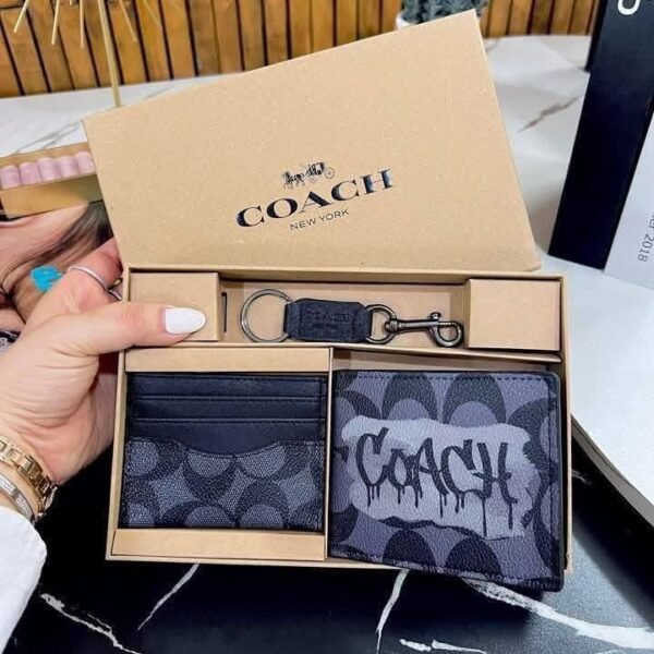 IMG_3710 S8103 - SET DE CARTERA x "COACH" PARA CABALLERO (1 SET)