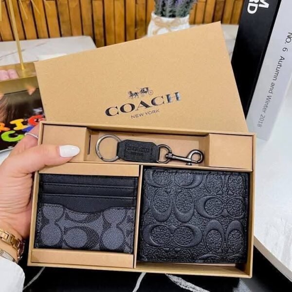 IMG_3719 S8103 - SET DE CARTERA x "COACH" PARA CABALLERO (1 SET)