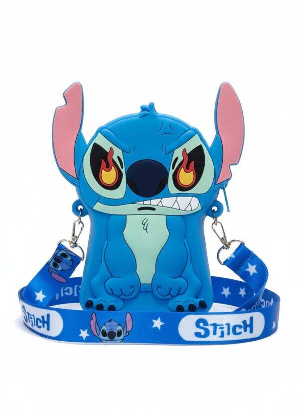 LU1825 -  CROSSBODY DE SILICON x "STITCH y ANGELA" (1 PZA)