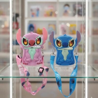 LU1825 -  CROSSBODY DE SILICON x "STITCH y ANGELA" (1 PZA)