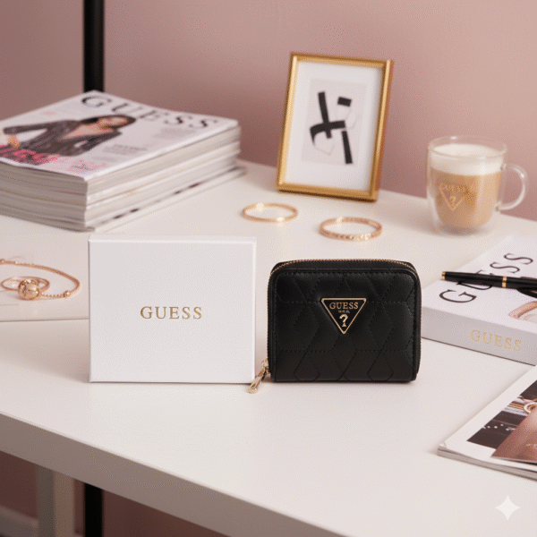 982-9093 - MONEDERO CON CAJA x "GUESS"  (1 PZA)