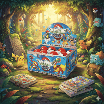 LU3758 - CAJA x "POKEMON" CON 24 POKEBOLAS (1 CAJA)