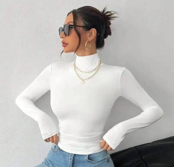 SY100DC - BLUSA TÉRMICA CON CUELLO ALTO POR TERCIA (3 PIEZAS)