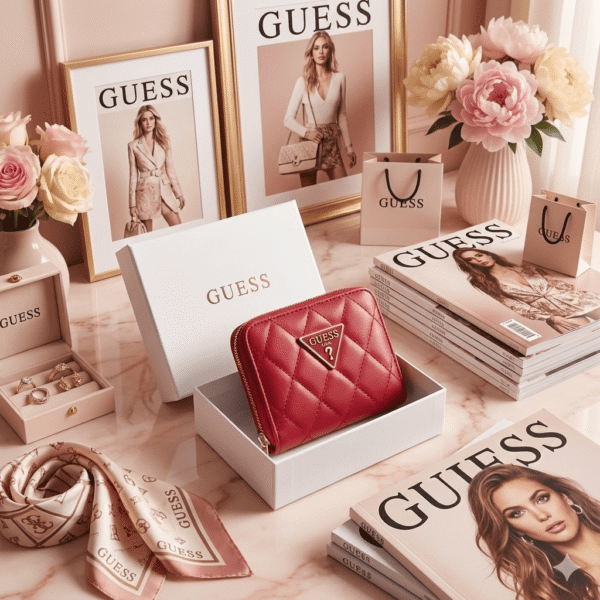 982-9093 - MONEDERO CON CAJA x "GUESS"  (1 PZA)