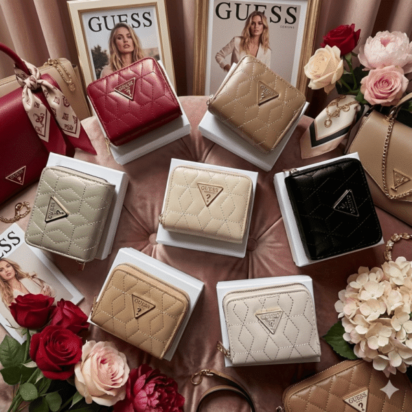 982-9093 - MONEDERO CON CAJA x "GUESS"  (1 PZA)