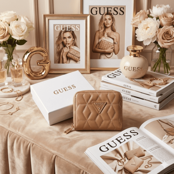 982-9093 - MONEDERO CON CAJA x "GUESS"  (1 PZA)