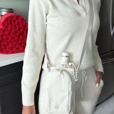 XH-EGQBW - BANDOLERA PARA BOTELLA DE AGUA x "LULULEMON" UNISEX (1 PZA)