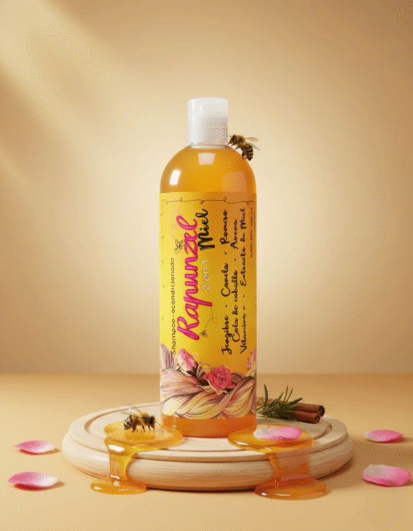 2708 - SHAMPOO DE MIEL 2 EN 1 X "RAPUNZEL" (1 PZA)
