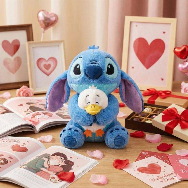 SS626 - PELUCHE KAWAII x "STITCH" CON PATITO (1 PZA)