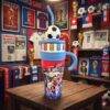 LU88305 - TERMO x "MUNDIAL 2026" CON MINI BALON DE FUTBOL (1 PZA)