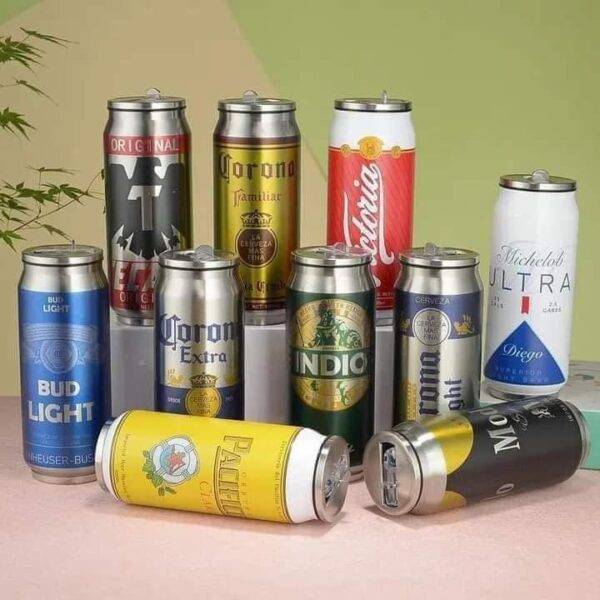 LU1522 - TERMO EN FORMA DE LATA DE "CERVEZA/SODAS (1 PZA)