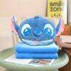 LU2352 - ALMOHADA CON FRAZADA x "STITCH" (1 PZA)