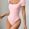 SEJ10855 - BODY CON MANGA CORTA PARA DAMA (1 PZA)