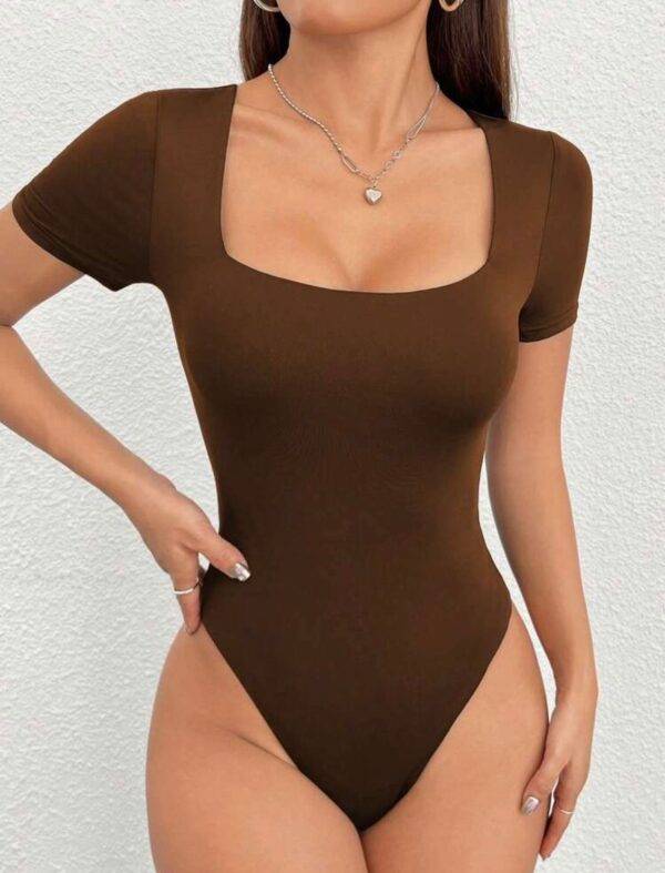 SEJ10855 - BODY CON MANGA CORTA PARA DAMA (1 PZA)
