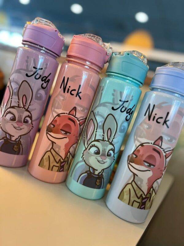 LU88269 - VASO PASTEL/TRANSPARENTE x "ZOOTOPIA" (1 PZA)