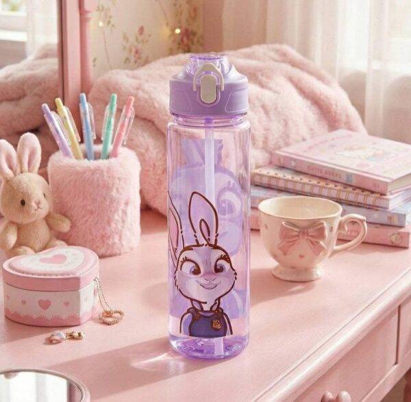 LU88269 - VASO PASTEL/TRANSPARENTE x "ZOOTOPIA" (1 PZA)